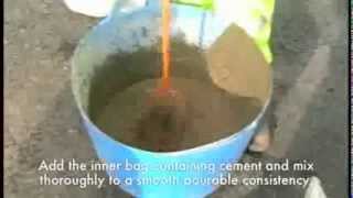 Fast Set Rapid Strength Flowable Concrete