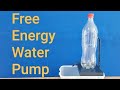 How to make free energy water pump