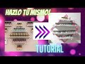 tutorial paso a paso organizador para pared de tubo pvc