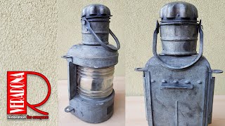 Old ship lamp - Restoration