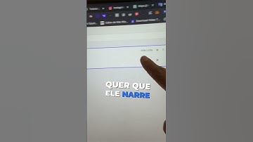 COMO NARRAR SEUS VÍDEOS SEM USAR SUA VOZ! #shorts