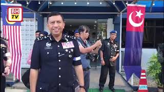 Pasukan Polis Marin PPM merampas rokok putih