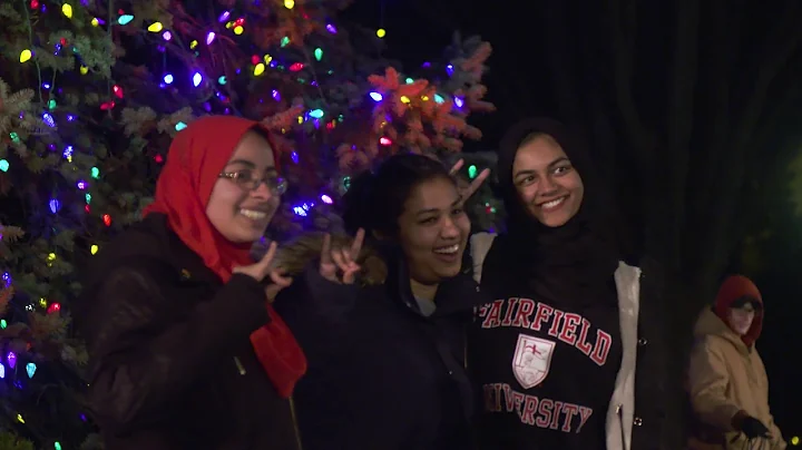 Fairfield University Christmas Tree Lighting 2018