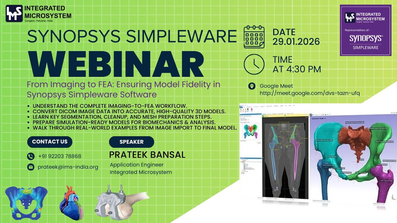 From Imaging to FEA: Ensuring Model Fidelity in Synopsys Simpleware Software