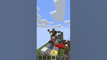 Minecraft, but 1 follow=1 block. Day 47. #minecraftshorts #1follow1block #challenge #viralshorts