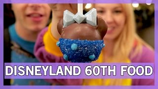 New Food and Snacks for Disneyland's 60th Anniversary | Thingamavlogs