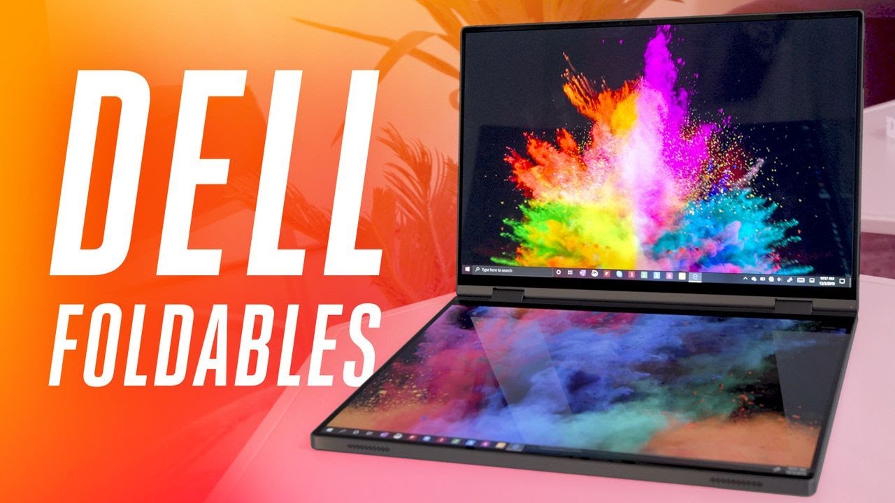 Dell’s new foldable PCs are all screens