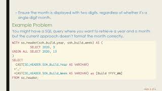 How to Format Strings in SQL for Two-Digit Months