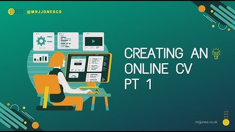 Online CV in PHP, Part 1