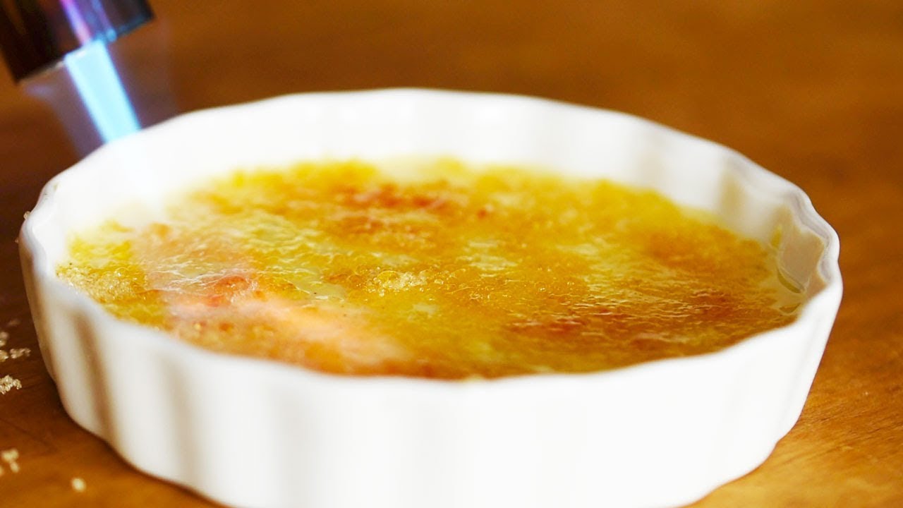 オーブンを使わずに作れる パリパリッ クレームプリュレ の作り方 Party Kitchen