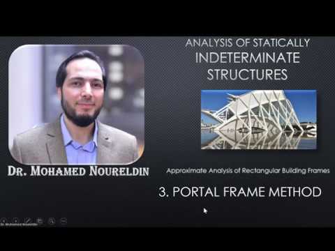 3- Portal frame method-Lateral loads- Dr. Noureldin