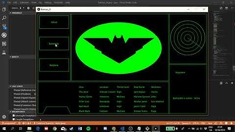 My OOP Assignment- Batman UI