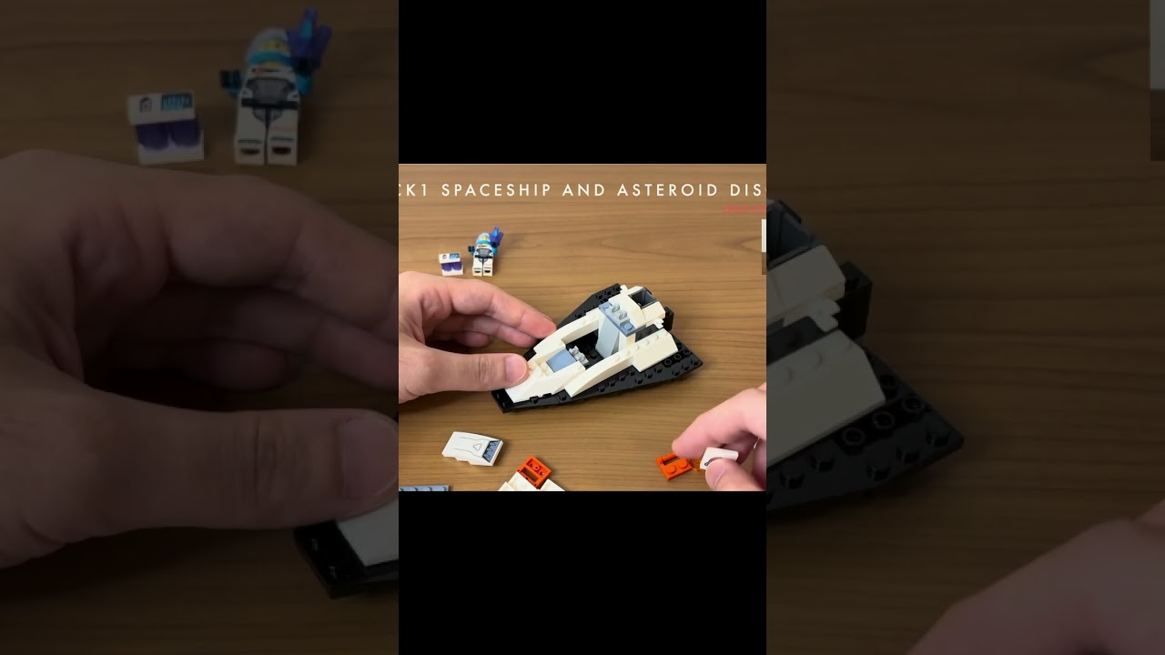 Short 7 LEGO Speed Build Lego City Spaceship and Asteroid Discovery 60429 [Unboxing Toys]