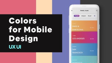 Colour palettes for Mobile Design (Intro guide)