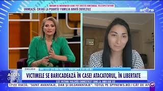 Agresor în libertate în Bacău! Victimele s-au baricadat în case de frică