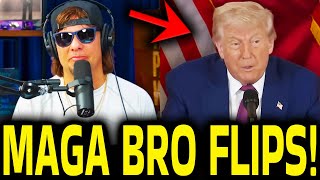MAGA Podcaster ABANDONS Trump LIVE ON AIR