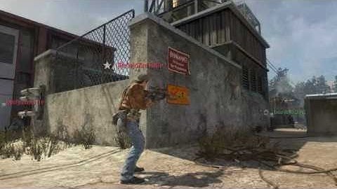 Across Map Tomahawk Kill Radiation - Black Ops Game Clip