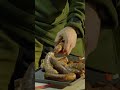 Camp cooking with friends