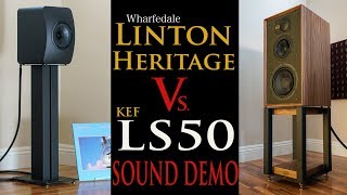 Vignette de la vidéo "Wharfedale Linton Heritage Vs. KEF LS50 Sound Demo"