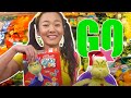 Ellie&#39;s Epic Fruit And Veggie Hunt with Grinch At The Supermarket!