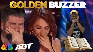 Golden Buzzer : Thug has a good voice Quran Recitation makes all judges cried on the big world stage