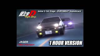 Initial D 5th Stage Soundtrack - I Won't Fall Apart 1 Hour Version