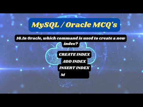 MySQL | Oracle | Database Management | SQL | Database Systems | Database Admin | Data Management |