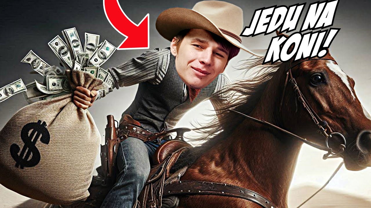 VYKRÁDÁM BANKU NA KONI!!!|GTA 5:RP/w@strikeros|