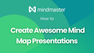 How to Create Awesome Mind Map Presentations - EdrawMind (formerly MindMaster) Tutorial screenshot 2