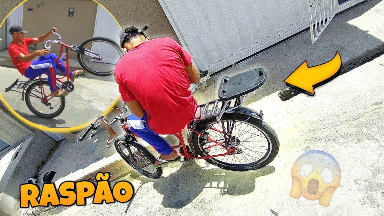 Construindo um raspão pra grau em bike de criança