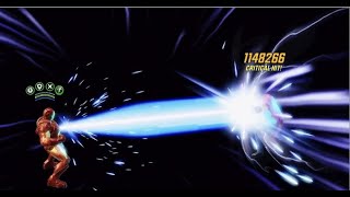 Doom Raid 3.4 Tech Node 1 One-Shot Bionic Avengers 921k Marvel Strike Force MSF