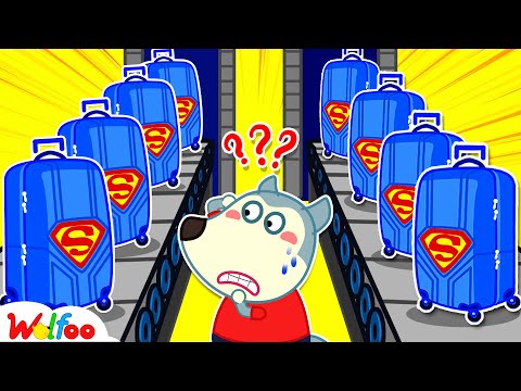 🔴 LIVE: No No, Wolfoo's Luggage Suitcase Got Lost? - Funny Stories for Kids | Wolfoo Family