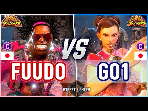 SF6 🔥 Fuudo (Dee Jay) vs GO1 (Chun-Li) 🔥 Street Fighter 6