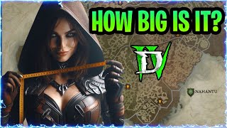 Diablo 4 Vessel Of Hatred How big is the Map Testing How long from Corner to Corner