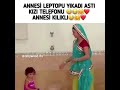 Annesi leptopu yıkadı astı, kızı telefonu😂😂😂🤗🤗