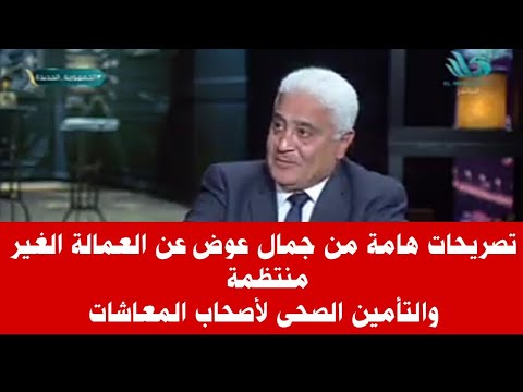 تصريحات هامة للواء جمال عوض عن التأمين الصحى للمعاشات والعمالة الغير منتظمة