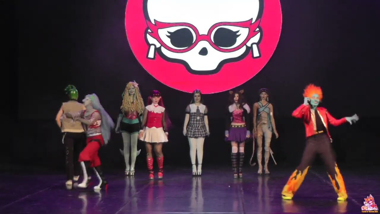 Taiyou no Matsuri 2024 Monster High - Френки, Дракулаура, Дьюс, Холт, Гули Йелпс, Клодин, Лагуна