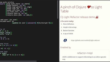 A pinch of Clojure love to Light Table