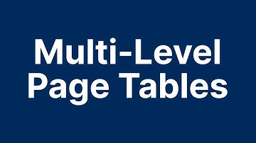 Multi-Level Page Tables  (ECE 344 - Section 2)