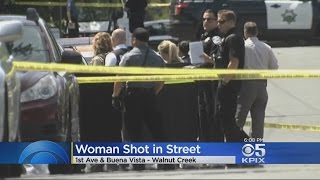 Suspect Sought After Woman Shot Dead On Walnut Creek Street