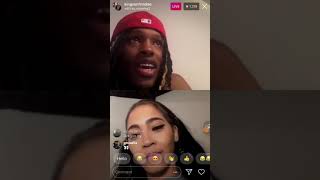 King von in chiraq on instagram live with fans DQ and munna duke on jmunna bday, king von new grill