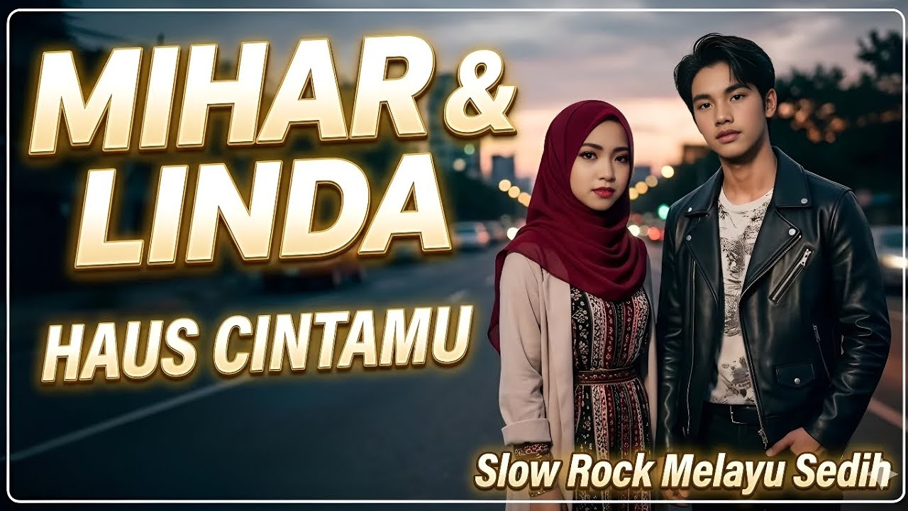 HAUS CINTAMU - MIHAR & LINDA LAGU SLOW ROCK MELAYU ROMANTIS BIKIN BAPER 