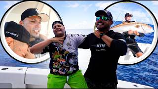 PESQUEI COM O CAPITÃO FF PESCAS!! O RICHARD NOS DEIXOU NA MÃO!! MAS PEGAMOS UM BITELO DE 80KG!!