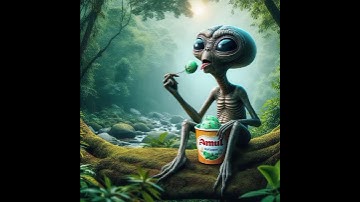 Aliens eating ice cream😂||funny ai creation||#viral#trendingshorts #ai#shorts#aliens#trendingvideo