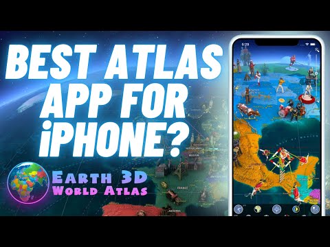 Earth 3D-World Atlas // iPhoneアプリレビュー！ 🌎