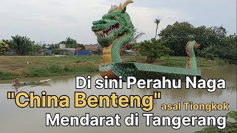 Jejak China Benteng di muara Cisadane