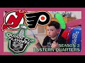 KNEE HOCKEY SEASON 3 - EASTERN CONFERENCE QUARTER FINALS - FLYERS / DEVILS - QUINNBOYSTV