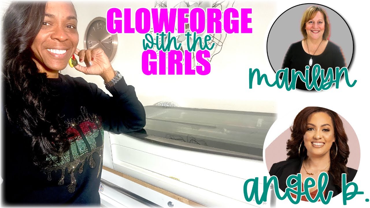 Crafts & Convos | Are Glowforge Lasers still worth it!!! | Acrylic and Fabric Projects