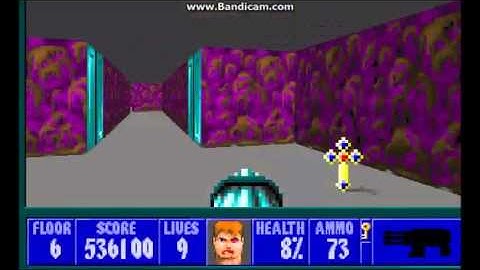 Wolfenstein 3D: Island Of Death (Custom Level Mod) - Episode 1 Floor 6