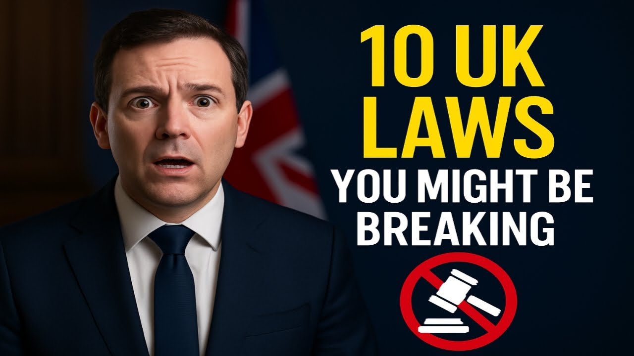 "10 UK Laws You're Probably Breaking Without Knowing | Shocking UK Rules 2025"